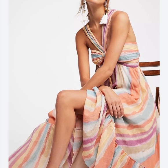 Free People Dresses & Skirts - Free People - Tropical Sunrise Maxi dress